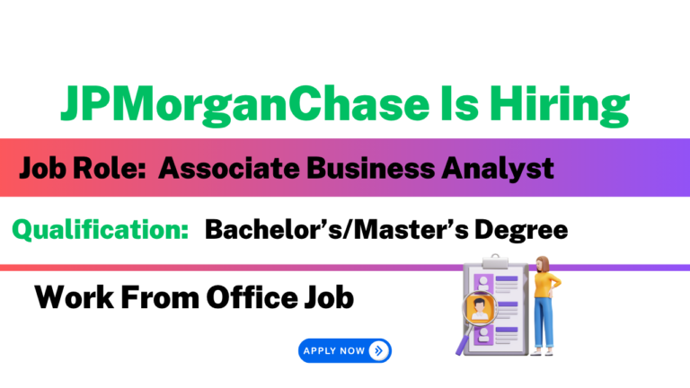 JPMorganChase Is Hiring