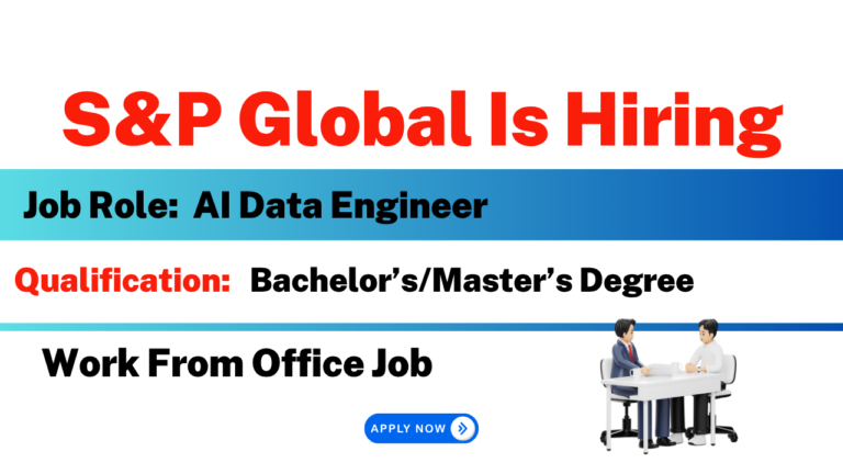 S&P Global Is Hiring