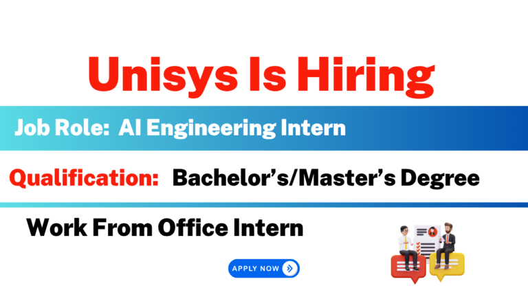 Unisys Is Hiring