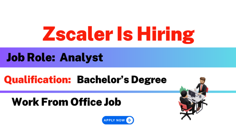 Zscaler Job