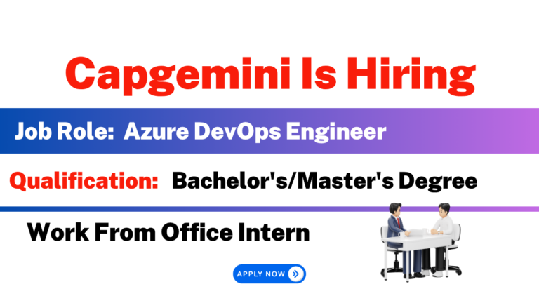 Capgemini Is Hiring