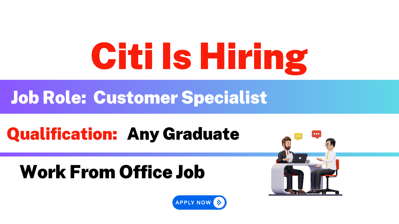 Citi Is Hiring