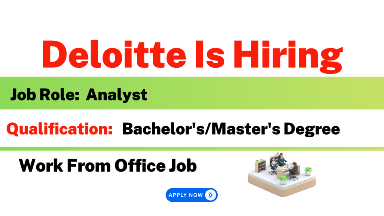 Deloitte Job